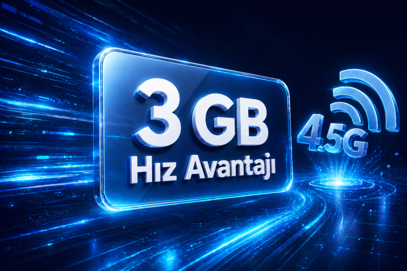 Turkcell 4.5G Teknolojisine Geçişe Özel 3 GB Hediye İnternet Rehberi