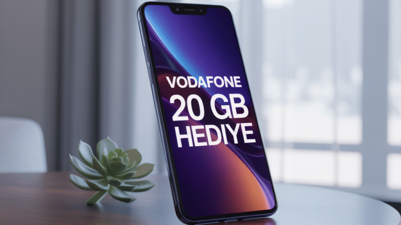 Vodafone’dan Gençlere Hediye! 20GB Sosyal Medya + Sınırsız WhatsApp Ücretsiz!