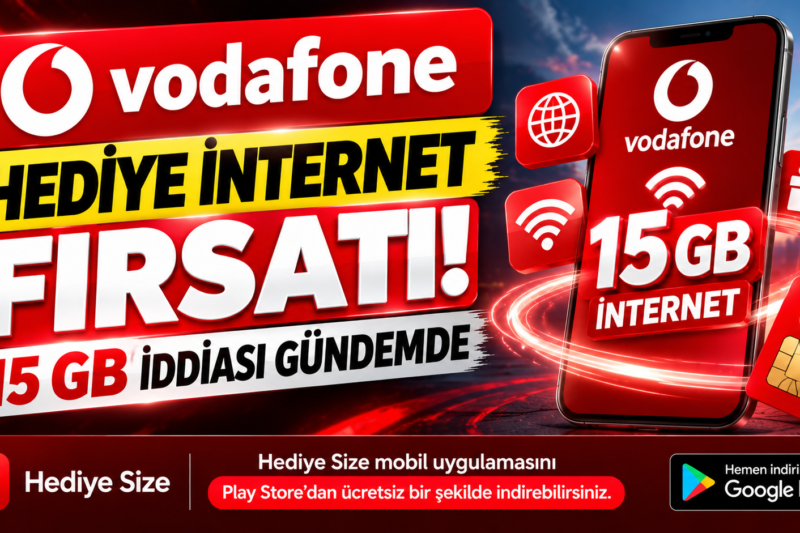 Vodafone’da Hediye İnternet Fırsatı! 15 GB İddiasının Detayları Belli Oldu