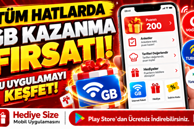 Tüm Hatlarda GB Kazanma Fırsatı mı? 🎁